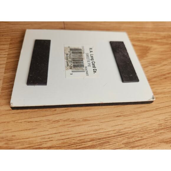 Sweet As Pie 3D Magnet by R.A. Lang Card Co Farmhouse Kitchen Wall Decor Canada - Picture 7 of 7